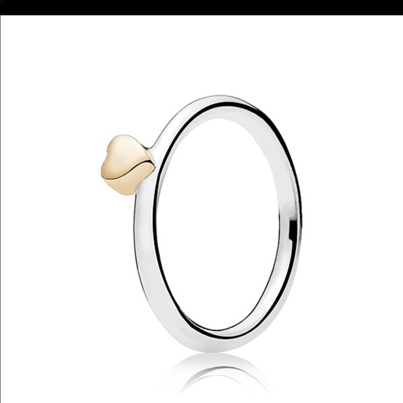 PANDORA Double Stack Love Ring - Picture 3 of 5